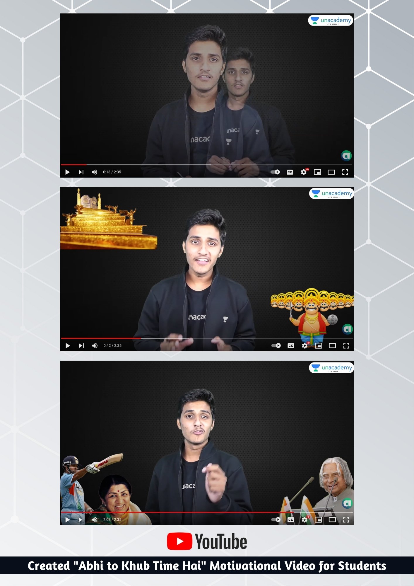 Sachin Pareek Created the Motivational Video “Abhi To Khub Time Hai” for Students