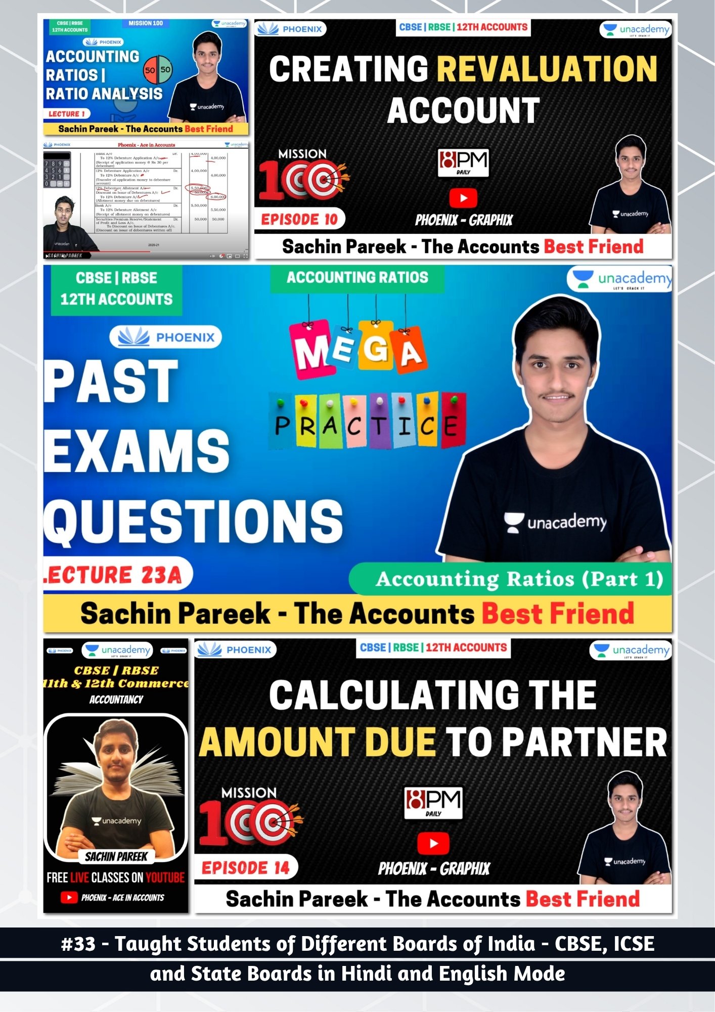 Sachin Pareek Taught Students Across CBSE, ICSE, and State Boards in English, Hindi, and Bilingual Modes