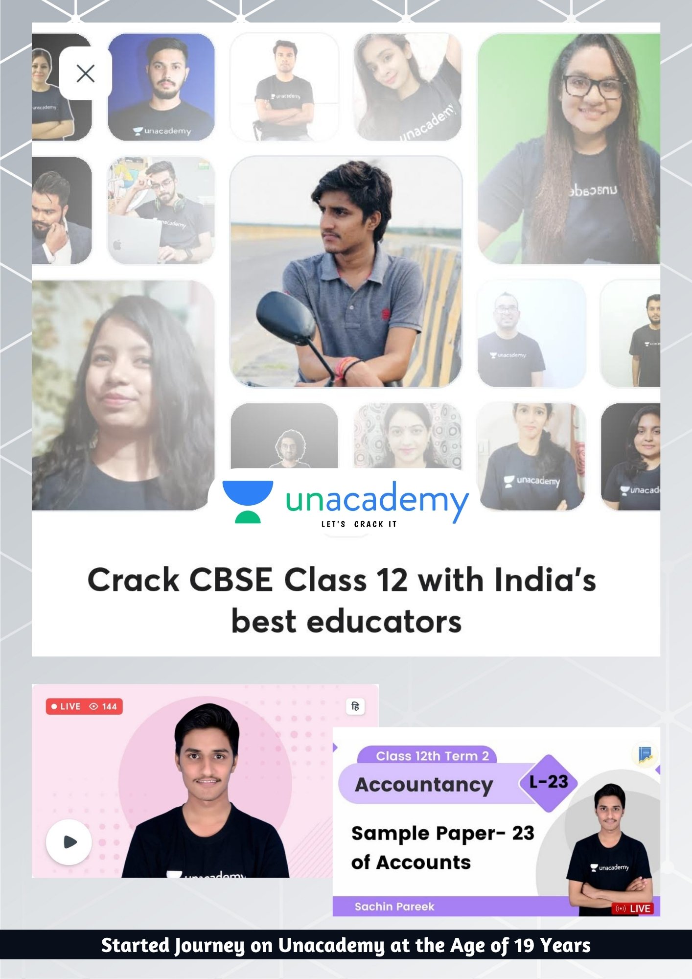 Sachin Pareek Started His Unacademy Journey at the Age of 19
