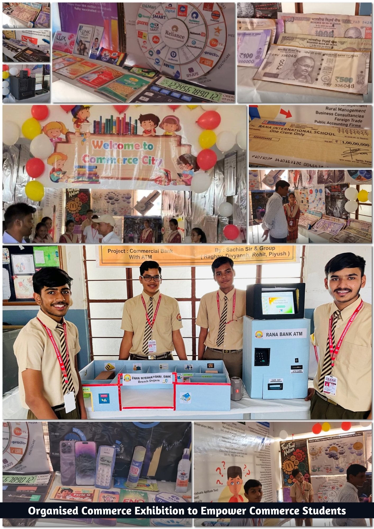 Sachin Pareek Organized the First-Ever Commerce Exhibition to Empower Commerce Students